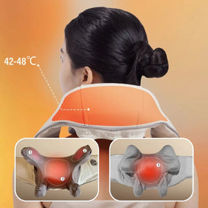 Nacken-&amp; Schulter massage gerät mit Hitze