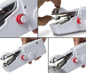 Shiny sewing: 4 in 1 Nähmaschine-tragbar, klein, praktisch und leistungs stark