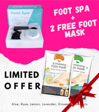 Indlæs billede til gallerivisning ShinyDetox®: Ionic Foot Bath Machine + 2 FREE Foot Peel Mask!
